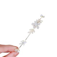 Sweet Flower Alloy Plating Inlay Artificial Pearls Rhinestones Hair Band 1 Piece main image 2