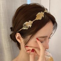 Sweet Leaf Alloy Plating Hair Band 1 Piece main image 1