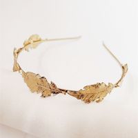 Sweet Leaf Alloy Plating Hair Band 1 Piece main image 4
