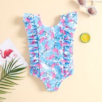 Girl's Fashion Animal Fruit Polyester One Pieces main image 1