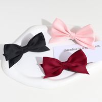 Sweet Bow Knot Polyester Hair Clip 2 Pieces main image 5