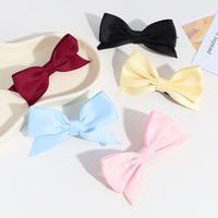 Sweet Bow Knot Polyester Hair Clip 2 Pieces main image 3
