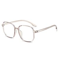 Simple Style Anti-blue Ray Lens Square Full Frame Optical Glasses sku image 5