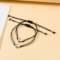 Simple Style Waves Heart Shape Alloy Handmade Unisex Bracelets main image 5