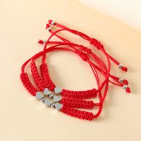 3 Pieces Fashion Heart Shape Rope Copper Knitting Plating Women's Bracelets main image 4