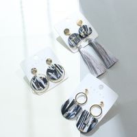 1 Pair Fashion Geometric Soft Clay Women's Drop Earrings main image 2