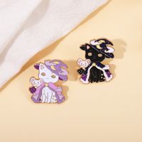 Cute Cat Alloy Plating Unisex Brooches main image 4