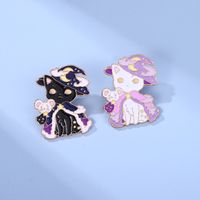 Cute Cat Alloy Plating Unisex Brooches main image 1