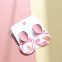 1 Pair Fashion Geometric Soft Clay Drop Earrings sku image 1
