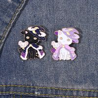 Cute Cat Alloy Plating Unisex Brooches main image 2