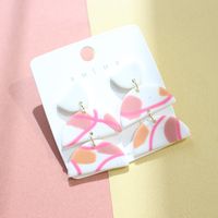 1 Pair Fashion Geometric Soft Clay Drop Earrings sku image 7