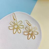 1 Pair Pastoral Flower Soft Clay Women's Drop Earrings sku image 1