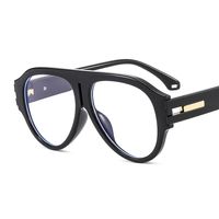 Retro Leopard Pc Oval Frame Patchwork Full Frame Women's Sunglasses sku image 6