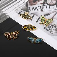Fashion Animal Butterfly Alloy Stoving Varnish Unisex Brooches main image 2