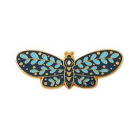 Fashion Animal Butterfly Alloy Stoving Varnish Unisex Brooches sku image 5