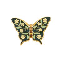 Mode Tier Schmetterling Legierung Einbrennlack Unisex Broschen sku image 4