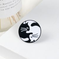 Cartoon Style Cat Alloy Plating Unisex Brooches main image 4