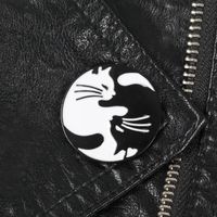 Cartoon Style Cat Alloy Plating Unisex Brooches main image 3