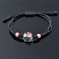 1 Piece Ethnic Style Flower Glass Rope Women's Bracelets main image 4