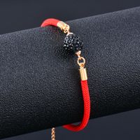 1 Piece Ethnic Style Ball Artificial Crystal Alloy Rope Plating Women's Bracelets sku image 4