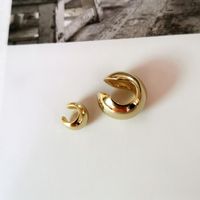 1 Piece Streetwear C Shape Copper Ear Clips main image 5