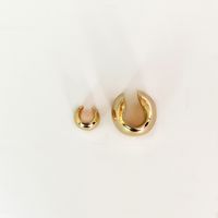 1 Piece Streetwear C Shape Copper Ear Clips main image 2