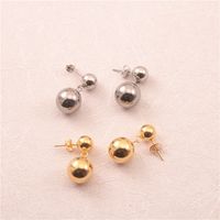 Fashion Geometric Titanium Steel Plating Drop Earrings 1 Pair main image 1