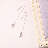 Fashion Geometric Titanium Steel Plating Drop Earrings 1 Pair main image 5