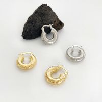 Fashion Circle Copper Plating Earrings 1 Pair main image 1