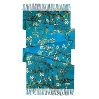 Women's Retro Oil Painting Polyester Silk Scarves sku image 2