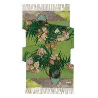 Women's Retro Oil Painting Polyester Silk Scarves sku image 6
