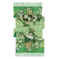 Women's Retro Oil Painting Polyester Silk Scarves sku image 5