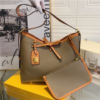 Women's Large Autumn Pu Leather Solid Color Vintage Style Square String Bag Sets sku image 4