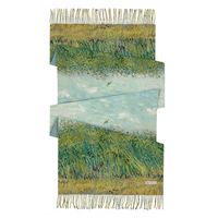 Women's Retro Oil Painting Polyester Silk Scarves sku image 8