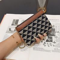Women's Geometric Oxford Cloth Zipper Wallets main image 5