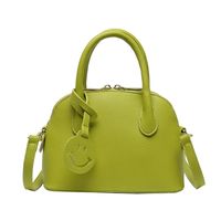 Femmes Moyen Toutes Les Saisons Faux Cuir Couleur Unie Mode Coquille Fermeture Éclair Sac À Main sku image 3