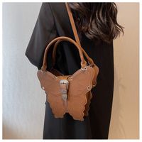Women's Medium Autumn Pu Leather Solid Color Fashion Zipper Handbag sku image 2