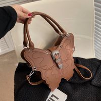 Women's Medium Autumn Pu Leather Solid Color Fashion Zipper Handbag main image 3