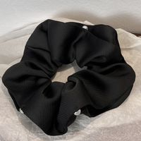 موضة اللون الصامد قماش صنع يدوي ربطة شعر 1 قطعة sku image 1