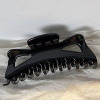Fashion Solid Color Plastic Handmade Hair Claws 1 Piece sku image 3