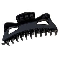 Fashion Solid Color Plastic Handmade Hair Claws 1 Piece main image 2