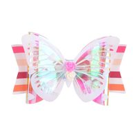 Fashion Butterfly Pu Leather Handmade Hair Clip 1 Piece sku image 3