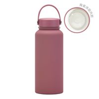 Fashion Solid Color Stainless Steel Thermos Cup 1 Piece sku image 1