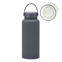 Fashion Solid Color Stainless Steel Thermos Cup 1 Piece sku image 3