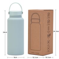 Fashion Solid Color Stainless Steel Thermos Cup 1 Piece main image 2