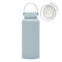 Fashion Solid Color Stainless Steel Thermos Cup 1 Piece sku image 5