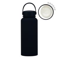Fashion Solid Color Stainless Steel Thermos Cup 1 Piece sku image 2