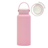 Fashion Solid Color Stainless Steel Thermos Cup 1 Piece sku image 4
