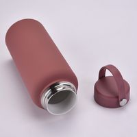 Fashion Solid Color Stainless Steel Thermos Cup 1 Piece main image 3
