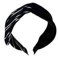 Mode Farbblock Tuch Handgemacht Haarband 1 Stück main image 3
